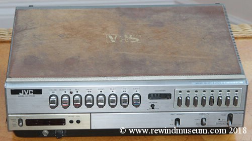 JVC HR-3300 VHS video recorder.